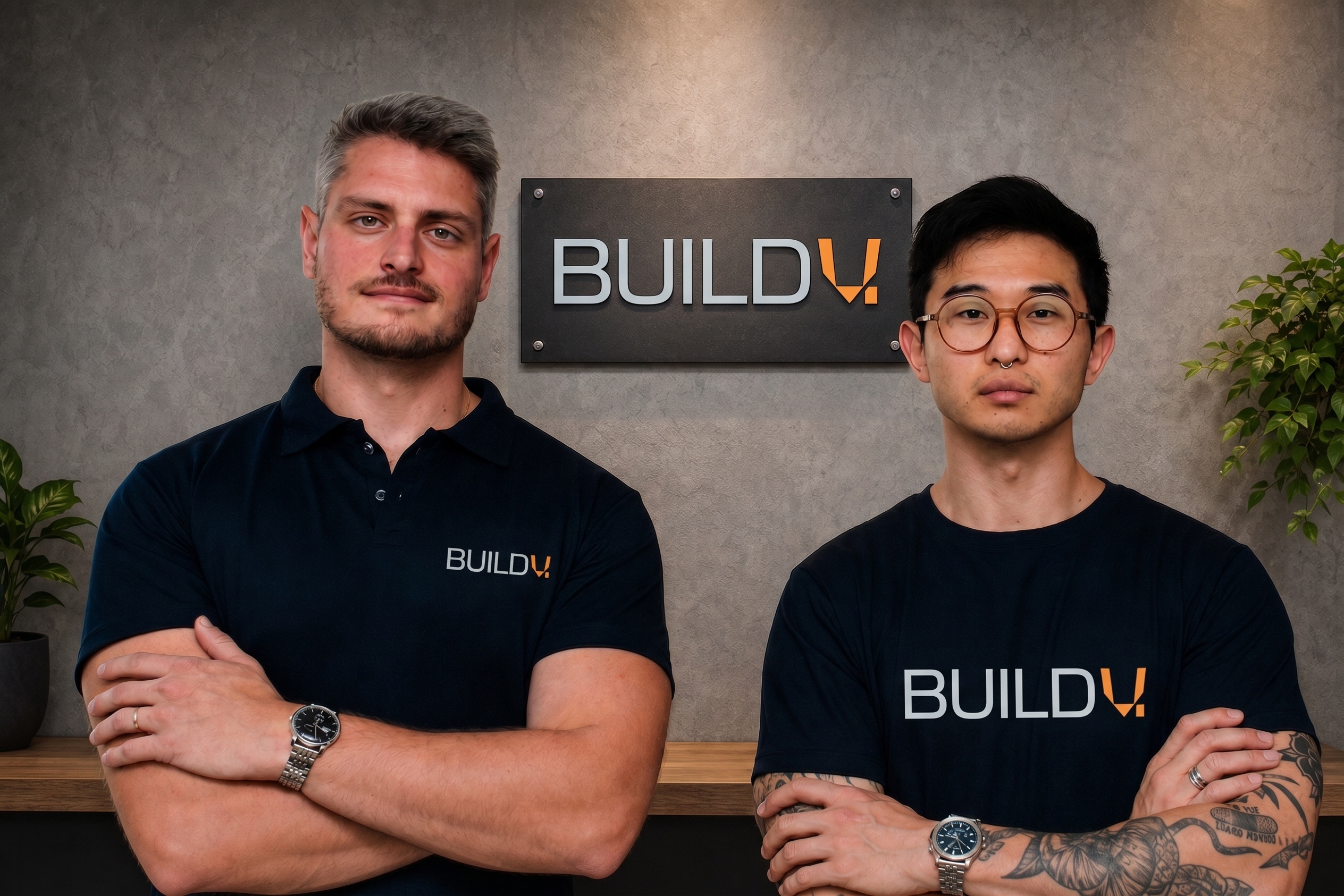 Lucas Bianchini e Lucas Ueno, fundadores da BuildV